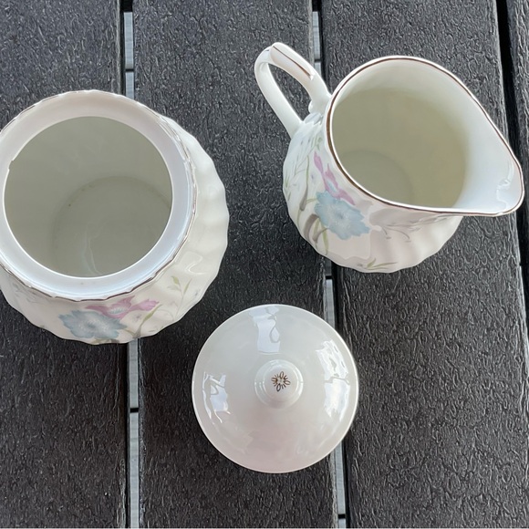 Chinese Phoenix “H” Brand Creamer & Sugar Bowl w/Lid Good Condition - Picture 2 of 9
